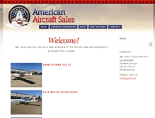 Tablet Screenshot of americanaircraft.net